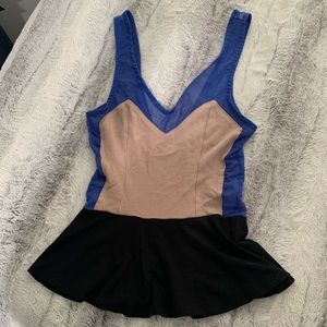Peplum top